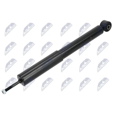 Abbildung von NTY A KA 324 Stoßdämpfer Hinterachse Gasdruck Teleskop oben Stift, unten Auge KIA: Sorento I (JC) 2.5 CRDi, 3.3 V6 4WD 2002 2011