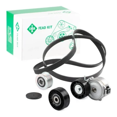 Abbildung von INA 529 0518 20 Keilrippenriemensatz mit Freilaufriemenscheibe FORD: MONDEO 4 Turnier, Galaxy Mk2 MPV, 4, LAND ROVER: Freelander 2 SUV