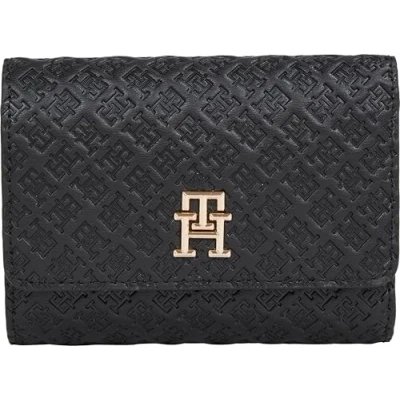 Abbildung von Tommy Hilfiger Eternity Trifold Wallet Geldbörse, Damen, Größe: One Size, Black