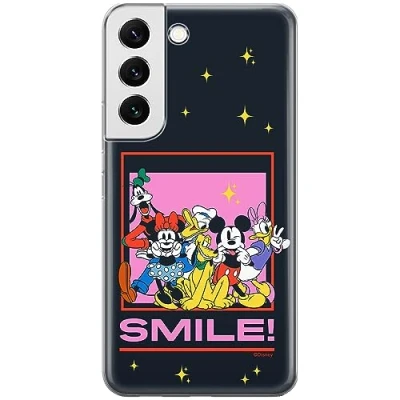 Abbildung von ERT GROUP Handyhülle für Samsung S22 Plus Original und offiziell Lizenziertes Disney Muster Friends 014 optimal an die Form des Handy angepasst, hülle aus TPU