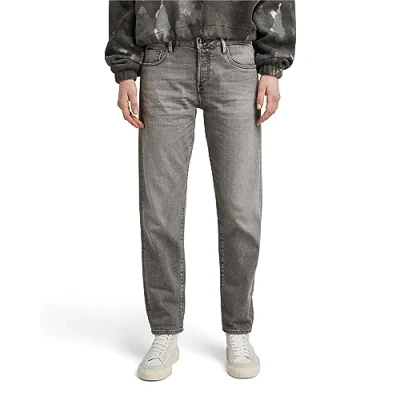 Abbildung von G Star KATE Boyfriend Jeans Straight Leg, Damen, Größe: 30x34, Faded grey manta
