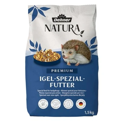 Abbildung von Dehner Natura Premium Igelfutter, Alleinfutter für Igel, artgerecht / natürliche Ernährung, 1.5 kg