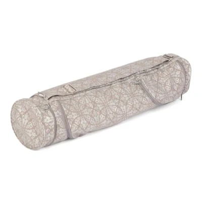Abbildung von bodhi Yogatasche ASANA BAG COTTON 60 cm, Raja, taupe/silber
