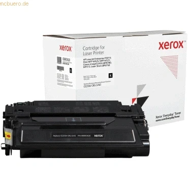 Abbildung von Xerox Laser Toner Everyday 006R03628 Black Ersatz für HP CE255X Canon CRG 324 imageCLASS LBP6780 MF515 LaserShot LBP6750 LaserJet P3015