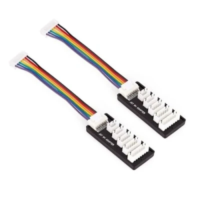 Abbildung von Taikuwu 2 Stück 2S 6S Balance Ladegerät Expansion JST XH Adapter Board für RC Lipo Akku Aufladen, Ladeerweiterungsplatine, Charger Erweiterung