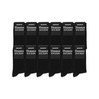 Abbildung von OCCULTO Businesssocken Herren Socken 12er Pack (Modell: Jordan) (12 Paar)