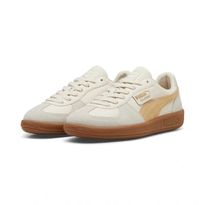 Abbildung von Puma Palermo Unisex Sneaker low, Größe: 40.5, Alpine snow/desert dust Leder