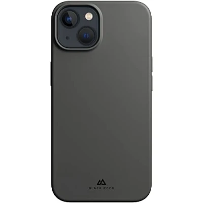 Abbildung von Black Rock Hülle Urban Case Silikonhülle Passend für Apple iPhone 14 I Handyhülle, Silikon, Dünn, rutschfest (Grau)