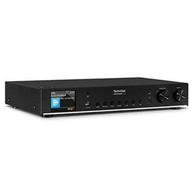 Abbildung von TechniSat DIGITRADIO 143 (HiFi Tuner, DAB+/Internetradio Adapter) Internet Radio (DAB+, Internetradio, UKW, WLAN, Farbdisplay, App Steuerung, Fernbedienung, Bluetooth)