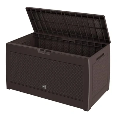 Abbildung von Casaria Auflagenbox Matuba, 310 Liter Haltegriffe UV Beständigkeit Rollbar 119x48x60cm Garten