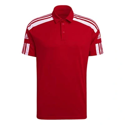 Abbildung von adidas Performance Teamsport Textil Poloshirts Squad Poloshirt, Herren, Größe: Medium, Rotweiss