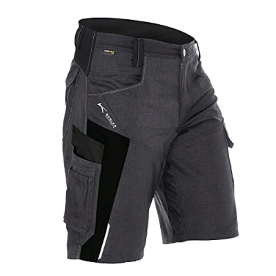 Abbildung von KÜBLER Workwear BODYFORCE Arbeitsshorts anthrazit/schwarz Größe 64