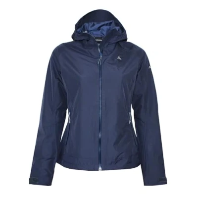 Abbildung von Schöffel Wamberg L Regenjacke / wasserabweisende Jacke, Damen, Größe: 38, Blau