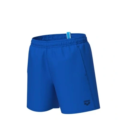 Abbildung von Arena Boy&#039;s Boys&#039; Beach Boxer SOLID R Swim Trunks, Blue China Navy, 14 15 Jahre