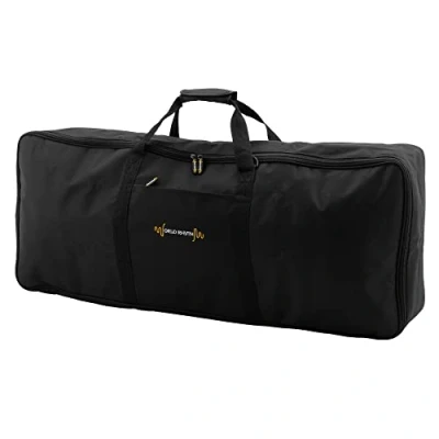 Abbildung von TIGER WR 103 Keyboard Tasche mit Tragegurt 61 Key Keyboard/Digital Piano gepolsterte 970 x 375 140mm Schwarz