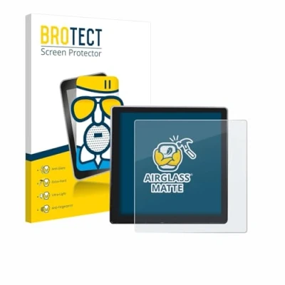 Abbildung von BROTECT Entspiegelungs Schutzglas für Shelly Wall Display Schutz Folie Panzerfolie Glas Matt [Extrem Kratzfest 9H, Anti Reflex, Fingerprint]