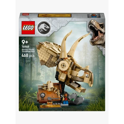 Abbildung von 76969 Jurassic World Dinosaurier Fossilien: Triceratops Schädel, Konstruktionsspielzeug