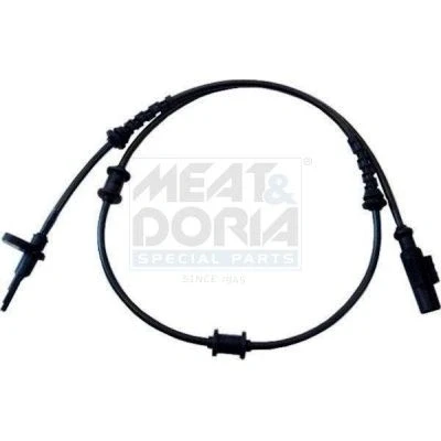 Abbildung von MEAT &amp; DORIA 90271 ABS Sensor Hinterachse rechts, links aktiver 2 polig 890mm 1000mm 38mm oval FIAT: Ducato III Kastenwagen