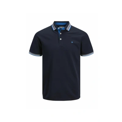 Abbildung von Jack &amp; Jones Jjepaulos NOOS Poloshirt, Herren, Größe: 8XL, Sky captain