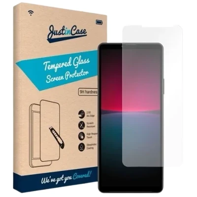 Abbildung von Just in Case Gehaertetes Glas Durchsichtige Displayschutzfolie Sony Xperia 10 IV