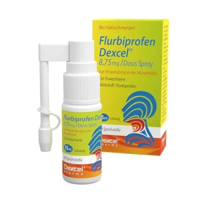 Abbildung von Flurbiprofen Dexcel 8,75 mg 15 ml