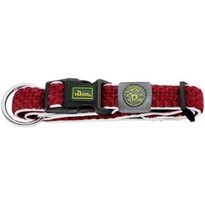 Abbildung von Hunter Tierbedarf Hunde Halsband Hilo Vario Plus rot