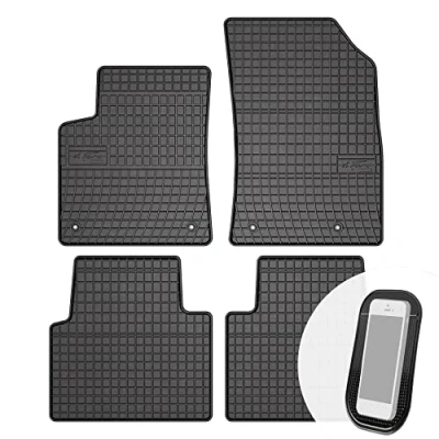 Abbildung von Gummimatten Auto Fußmatten Gummi Automatten Passgenau 4 teilig Set passend für Opel Crossland X ab 2017