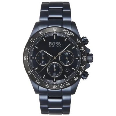 Abbildung von BOSS Watch Chronograph, Herren, Größe: One Size, Blue