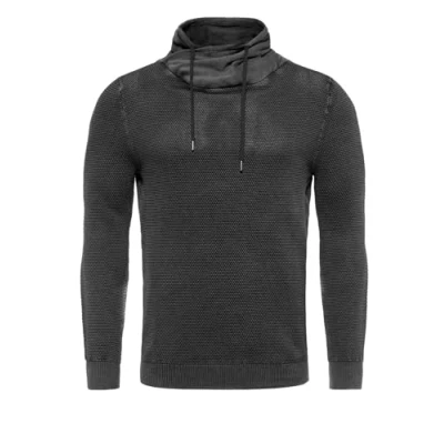 Abbildung von Key Largo MST LECH TUBE Strickpullover, Herren, Größe: Large, Anthrazit