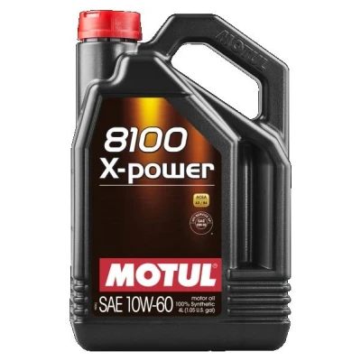 Abbildung von Motul X POWER 10W 60 4l Motoröl 106143 TOYOTA: Avensis II Kombi, Yaris III Schrägheck, Aygo, MITSUBISHI: COLT 6, ASX SUV