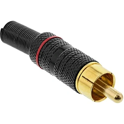 Abbildung von InLine® 99110Q Cinchstecker Lötversion