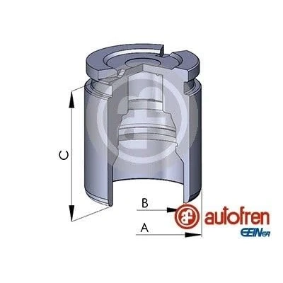 Abbildung von AUTOFREN SEINSA D025605 Kolben, Bremssattel 40 Hinterachse ATE OPEL: Astra J Sports Tourer, Schrägheck