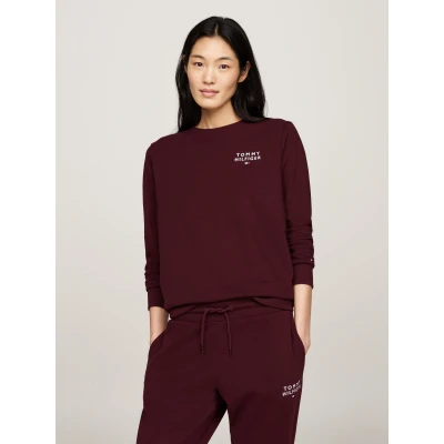 Abbildung von Tommy Hilfiger Underwear Rundhalspullover TRACK TOP mit Markenlabel