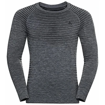 Abbildung von ODLO Langarmshirt, Herren, Größe: XXL, Grey melange (15700)