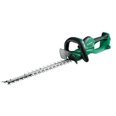 Abbildung von HiKOKI Akku Heckenschere 36V 560 mm Schnittlänge, leicht, geräuscharm, Schnellstopp, lange Laufzeit Präzise und ermüdungsfreie Gartenarbeit, Grün