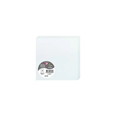 Abbildung von Clairefontaine 2839C Packung (mit 25 Doppelkarten Pollen, Gefaltet, 135 x mm) 210g, Blau