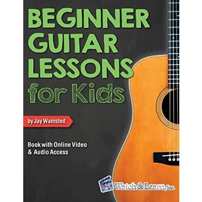 Abbildung von Beginner Guitar Lessons for Kids Book: with Online Video and Audio Access