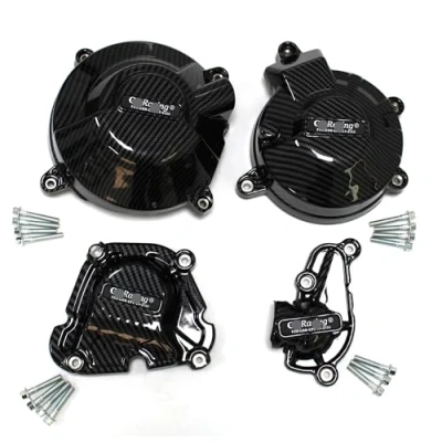 Abbildung von Motorhauben Motorabdeckung Für Yam&amp;aha MT09 SP MT 09 FZ Tracer Scrambler 2021 2022 XSR900 2023 Motorradzubehör Motorabdeckungsschutz