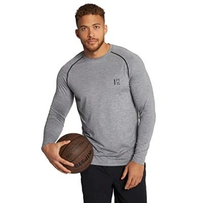Abbildung von JP 1880 Funktions Shirt, FLEXNAMIC®, Fitness, Langarm, Quickdry grau Melange L 811745123