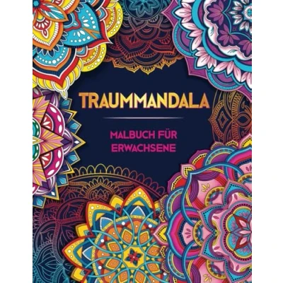 Abbildung von TRAUMMANDALA. Malbuch Für Erwachsene: ÜBer 50 Wunderschöne Anti Stress Mandalas Erwachsene ● Ein Ausmalbuch Zur Entspannung, Stressabbau, Achtsamkeit Und Umgang Mit Depression