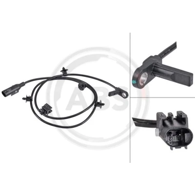 Abbildung von A.B.S. 31995 ABS Sensor 1000 MERCEDES BENZ: V Klasse, Vito Tourer, Kastenwagen kfzteile, kfzteile24, bandel online, bandel, atp autoteile, mister