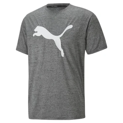 Abbildung von PUMA Kurzarmshirt TRAIN FAV HEATHER CAT TEE BLACK