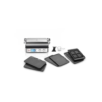 Abbildung von Braun MultiGrill 9 CG9047 Kontaktgrill Schwarz, Edelstahl