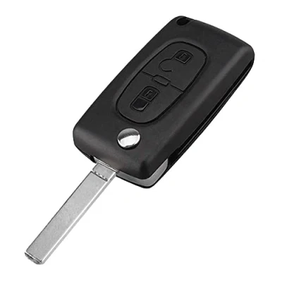 Abbildung von OcioDual CE0536 2 Tasten mit VA2 Schlüssel, Gehäuse der Fernbedienung Autoschlüssel Kompatibel Peugeot 206 207 306 307 308 407 607 806, Citroen C2 C3 C4 C5 C6, Auto Key Case