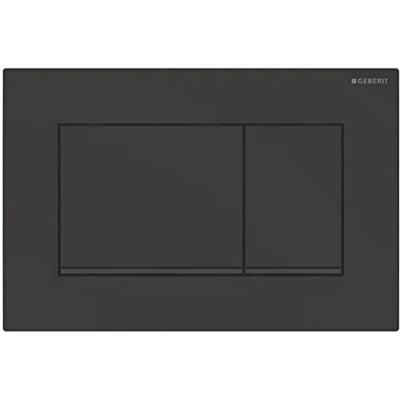 Abbildung von Geberit Betätigungsplatten Betätigungsplatte Sigma 30 schwarz, matt lackiert 115883161