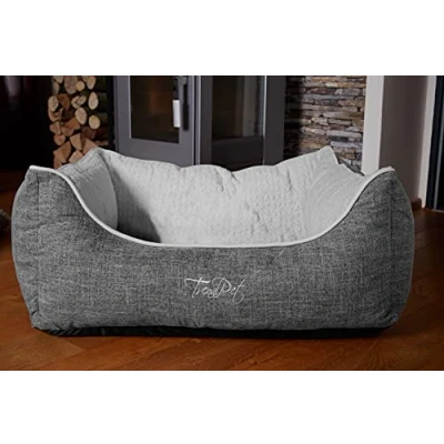 Abbildung von TrendPet Tierbett VitaBed Classic Grau Orthopädisches Hundebett, 100% Polyester, in verschiedenen Größen erhältlich