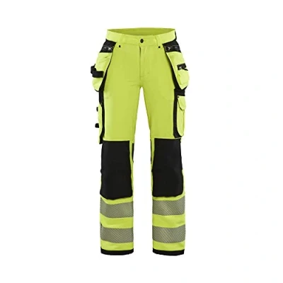 Abbildung von Blaklader 719716423399C36 Damen 4 Wege Stretch Hi Vis Hose, High Gelb/Schwarz, Größe C36