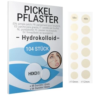 Abbildung von HIXO Pickelpflaster Anti Pickel Patch 104 St