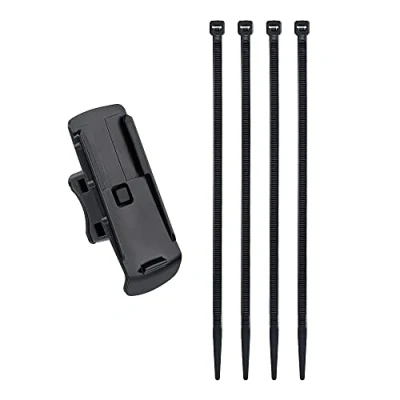 Abbildung von kwmobile Fahrrad Halterung kompatibel mit Garmin eTrex 10/20/30 / GPSMAP 62 Lenker Halter für GPS Navigationsgeräte Schwarz