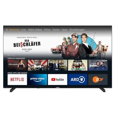 Abbildung von Telefunken 65 Zoll Fernseher Fire TV (4K UHD Smart TV, HDR Dolby Vision, Atmos, Triple Tuner) XU65FO754S